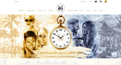Desktop Screenshot of casagrandehotel.com.br